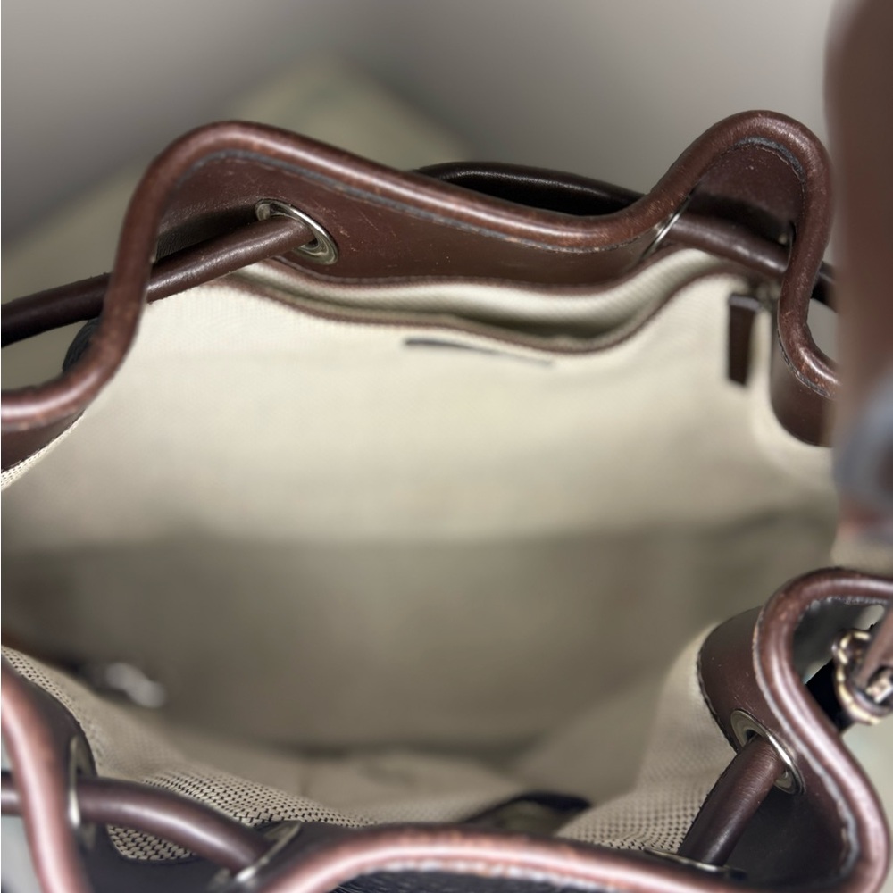 Dooney & Bourke Vintage Drawstring Bucket Bag - Picture 6 of 8